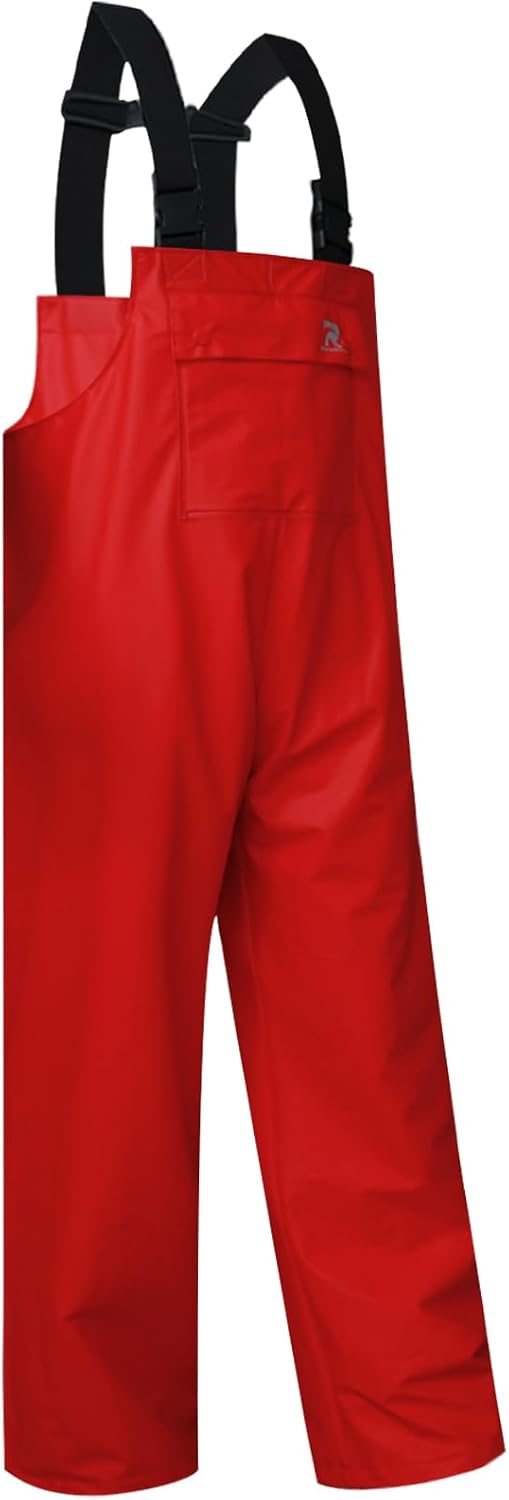 RainRider Rain Pants for Men Women Waterproof Rain Gear Bib Overalls Trousers for Fishing Hunting