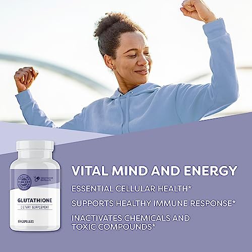 Vimergy Glutathione, Vegan Liver Detox*, 60 Capsules and Servings