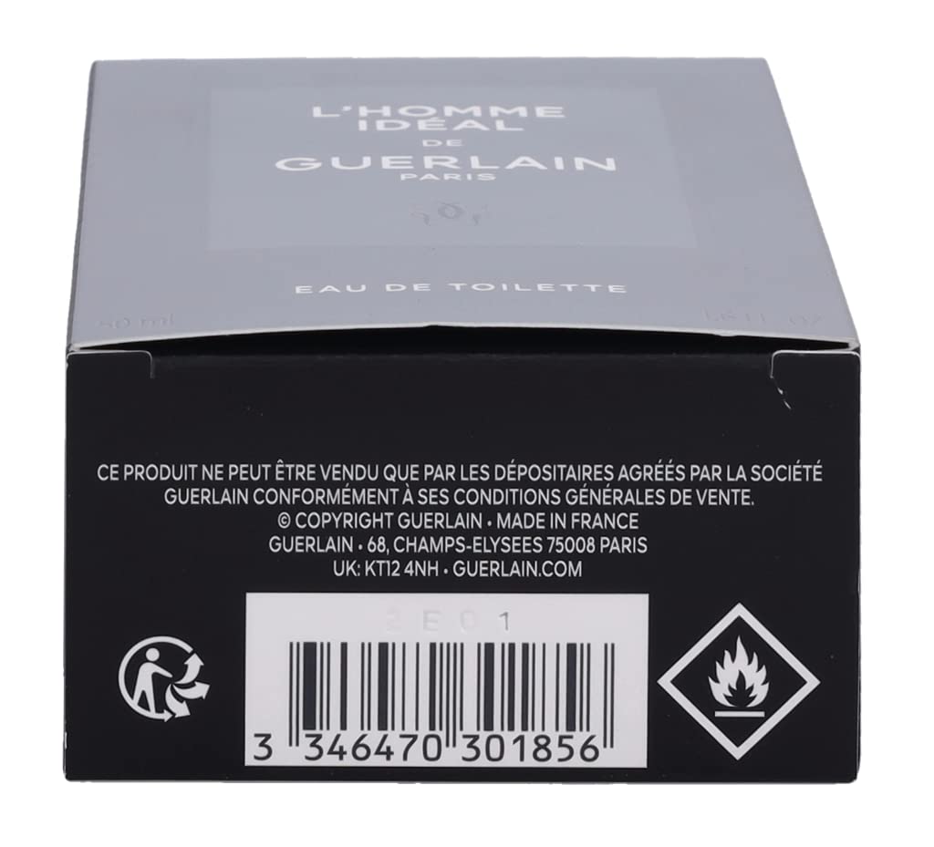 Guerlain L'homme Ideal Eau De Toilette Spray for Men, 3.3 Ounce