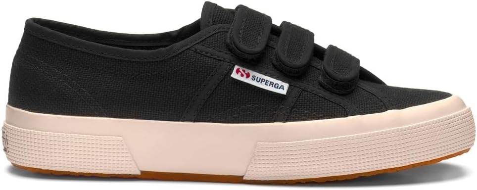 Superga Unisex 2750 Cot3strapu Cotton Canvas Sneakers with Touch Strap Fastening