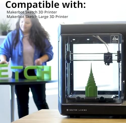 MakerBot 900-0061A Extruder for Sketch 3D Printer (2-Pack, Black) | Sketch 3D printer compatibility, Easy installation, Consistent print performance
