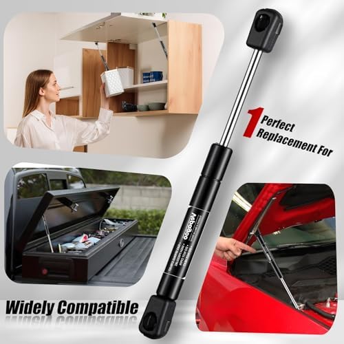 Vepagoo ML99-45 10 inch 45 lb Gas Struts for Truck Tool Box Lid, 2Pcs