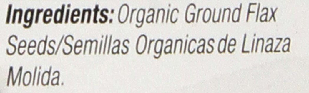 Badia Organic Ground Flax Seed, 16 oz – Fiber & Omega-3 Non-GMO Superfood | Organic ground flax seed with naturally occurring fiber and omega-3, ideal for smoothies, baking, oatmeal, yogurt, & recipes