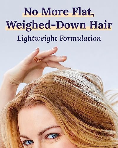 Keranique Volumizing Shampoo for Hair Repair, Growth & Thinning Hair Support – Keratin, Biotin, Menthol & Niacinamide, Anti-Breakage, Lightweight Strengthening Formula 8 Oz - Keratin Amino Complex™