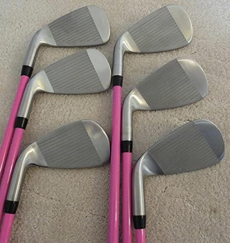 Ladies Right Handed Petite Complete Golf Set, White/Pink