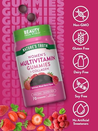 Nature's Truth Womens Multivitamin Gummies | 70 Count