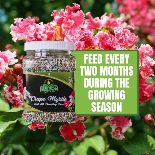Crape Myrtle & All Flowering Trees Desert Willow Mimosa Orchid Tree Indoor Outdoor Container Grown Granular Fertilizer NutriStar 10-15-9 (2 lb.)