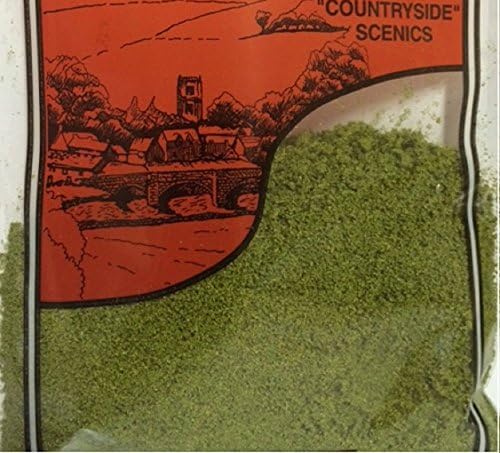 Melody Jane Dollhouses Light Green Coarse Grass Garden Scenic Scatter