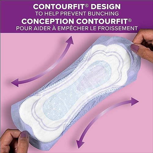 Poise Incontinence Pads, Maximum Absorbency, Long, 12 ct