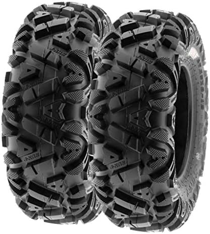 SunF 27x9-14 ATV UTV 27x9x14 All Terrain Tires 6 PR A033 POWER I - PAIR of 2
