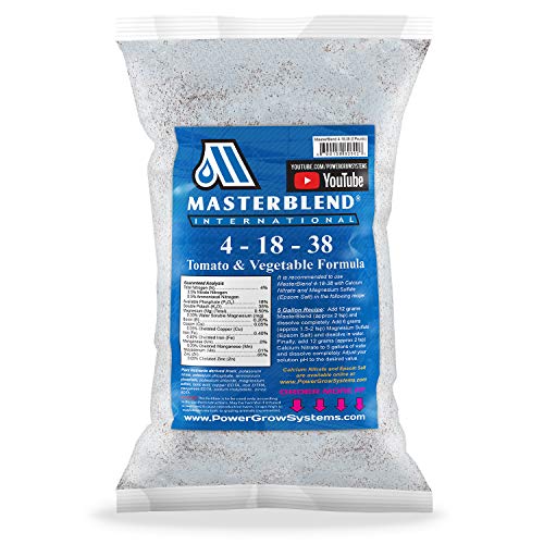 MasterBlend 4-18-38 Tomato & Vegetable Fertilizer - Bulk 1, 5 or 25 Pounds (1 Pound)
