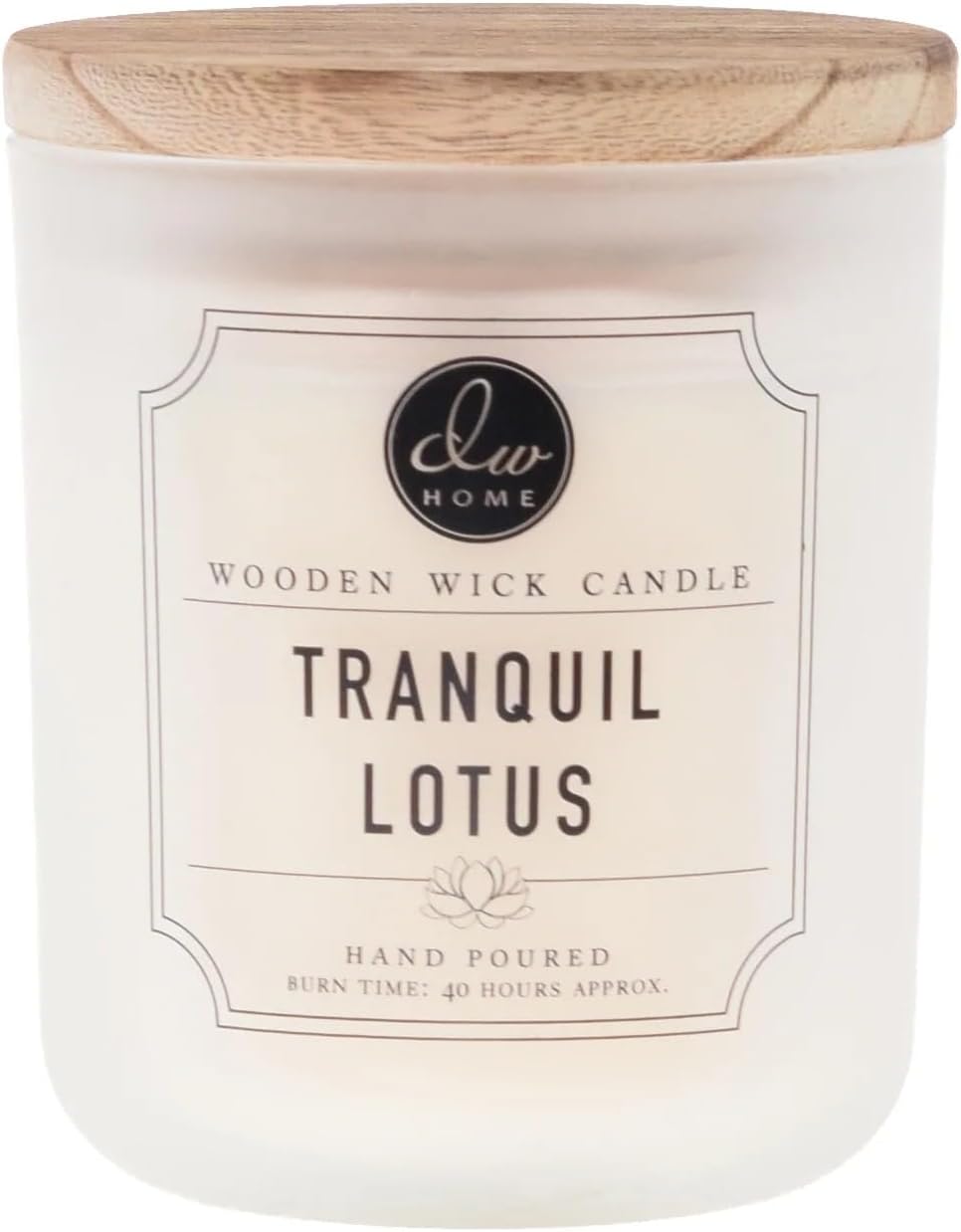 DW Home Relaxing Lavender Scented Candle for Home, 9 oz, 8.8 oz Candle Jar, Up to 33H Burn Time, Luxury Scented Candle for Relaxation, Gifting, Home Décor