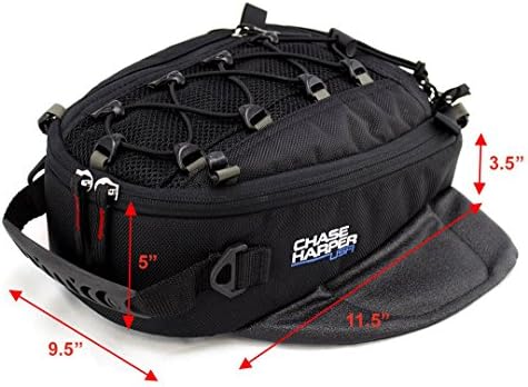 450 Magnetic Tank Bag, Water-Resistant, Tear-Resistant, Industrial Grade Ballistic Nylon with Anti-Scratch Rubberized Polymer Bottom, Strong Neodymium Magnets – Black