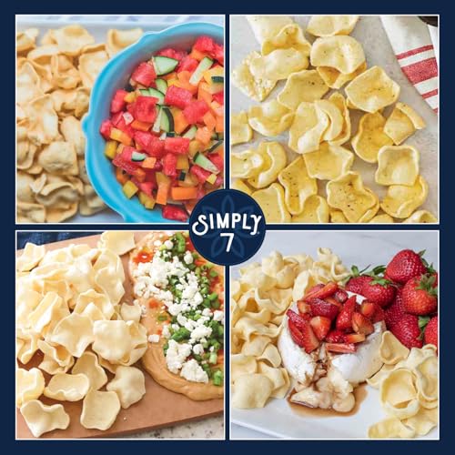 Simply 7 Lentil Chips, Jalapeno, 4-ounce Bags (Pack of 12)