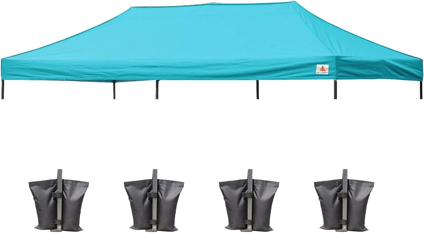 ABCCANOPY Replacement Canopy Top for Pop Up Canopy Tent 10x10 White