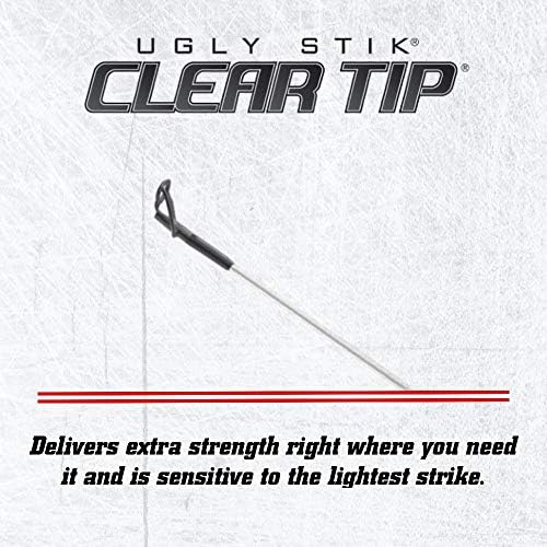 Ugly Stik 7’ Catfish Spinning Fishing Rod and Reel Catfish Combo, Ugly Tech Construction with Clear Tip Design