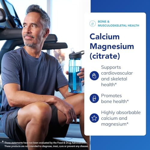 Pure Encapsulations Calcium Magnesium (Citrate) - 240 g Calcium & 240 g Magnesium - Bone Health Support* - Non-GMO & Vegan - 180 Capsules | 240 g Calcium and 240 g Magnesium, Bone Health Support*, Non-GMO and Vegan, Bone Health Support*