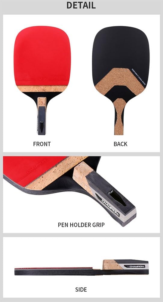 Champion Perform-P Middle Class Penholder Table Tennis Racket Ping Pong Racket