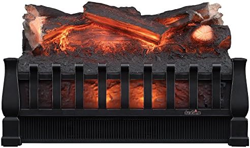 duraflame Electric Log Set 400 Sq Ft Heater, Faux Logs Insert with Lifelike Flames for Existing Fireplaces, Remote Control Included