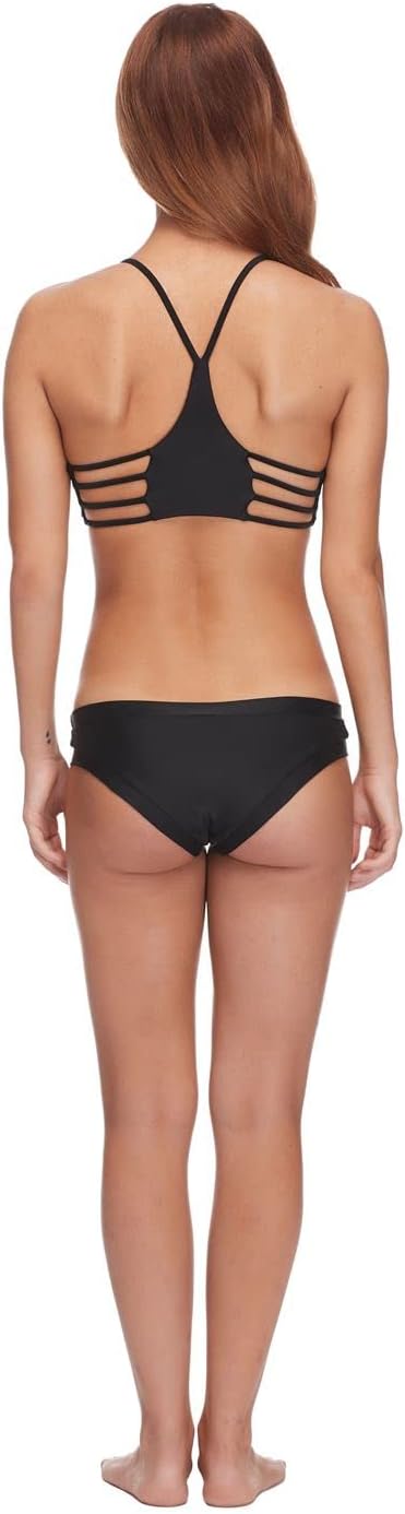 Body Glove Standard Smoothies Alani Solid Strappy Back Bikini Top for Women