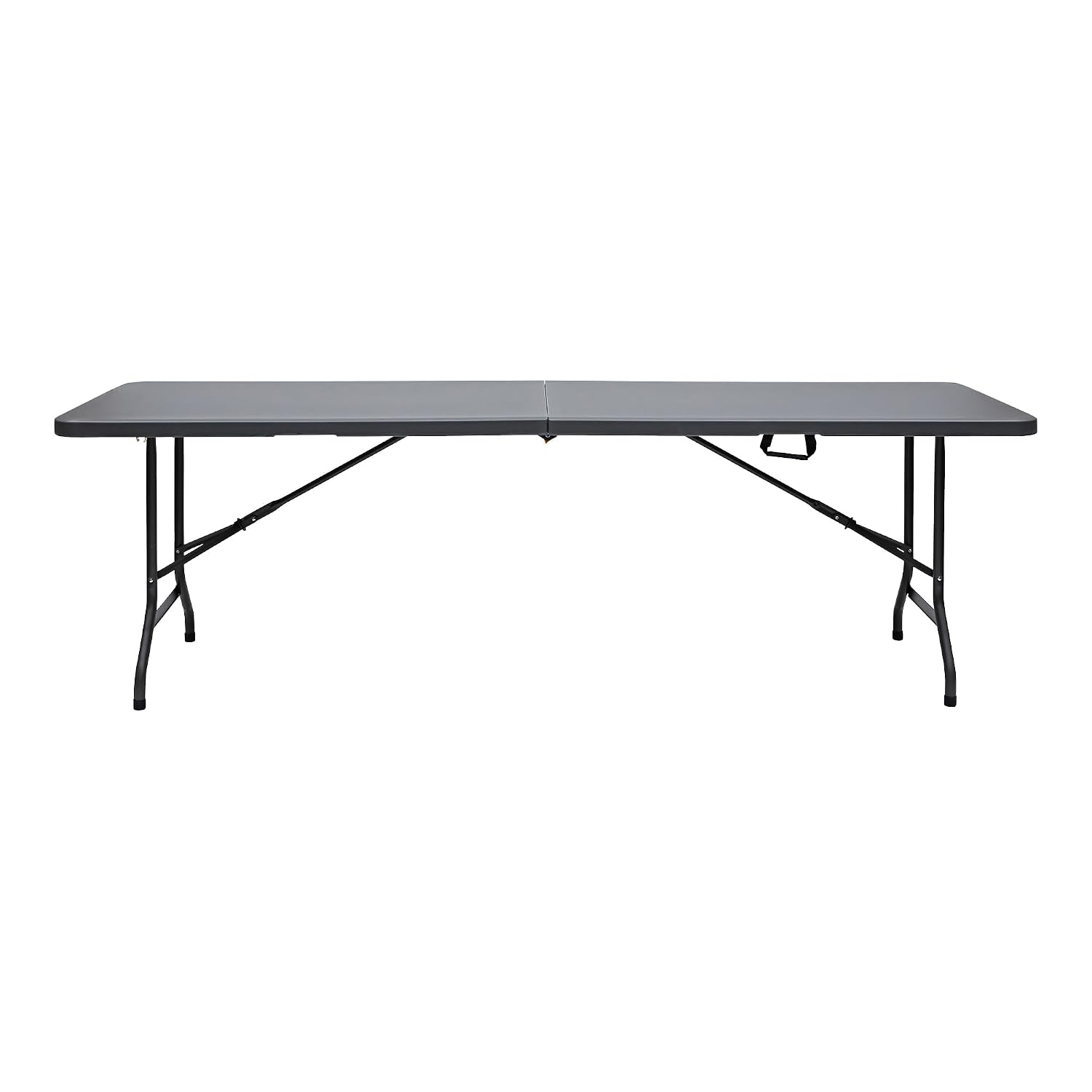 Iceberg IndestrucTable Classic Center-Folding Table, 5 ft, Platinum Granite | Measures 60" x 30" x 29", holds up to 250 lbs, indoor and outdoor use, center-folding for easy carry, ideal for camping
