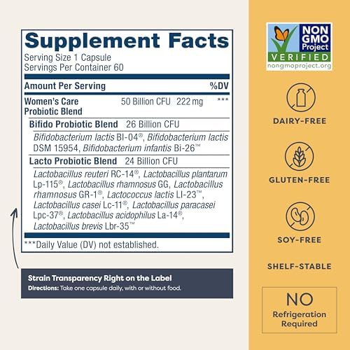 Renew Life Women's Probiotic 50 Billion CFU