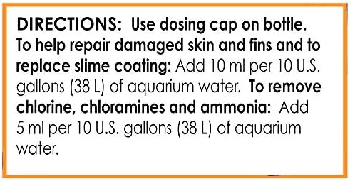 API MARINE STRESS COAT Saltwater Aquarium Water Conditioner 16-Ounce Bottle