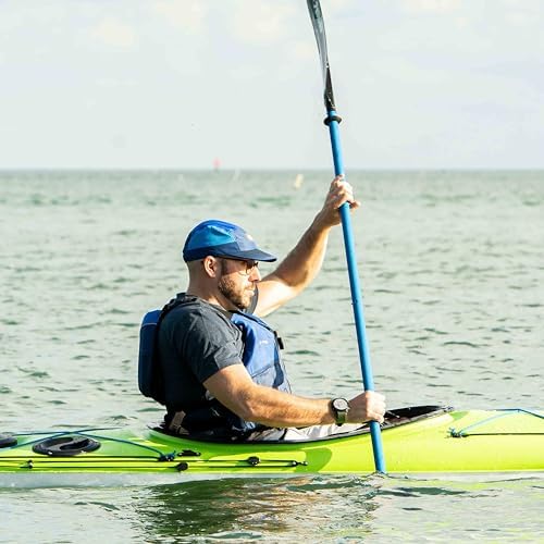 Pelican Vesta Kayak Paddle | Aluminum Shaft with Nylon Reinforced Blades | Lightweight, Adjustable| Perfect for Kayaking - Premium Quality Material