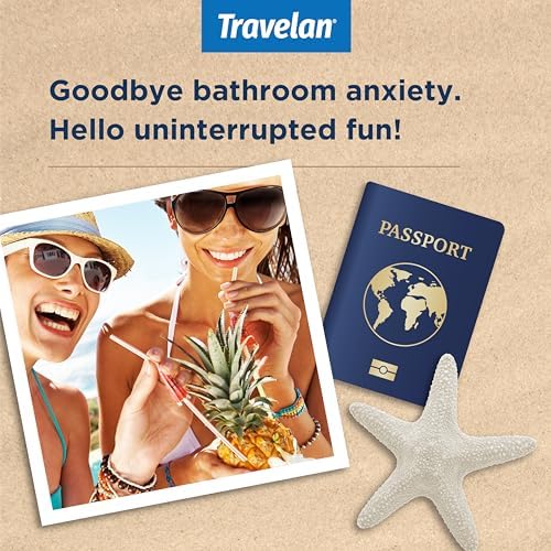 Anti Diarrhea Pills Help Prevent Traveler’s Diarrhea Before It Starts 30 Ct | Clinically Proven, Travel Essentials, Drug-Free Colostrum, Natural Digestive and Immune Support Supplement