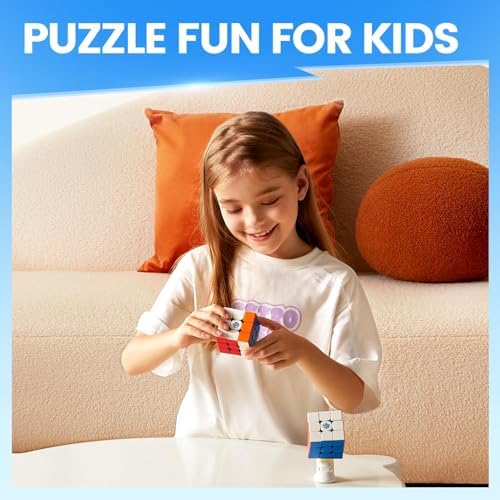 GAN 356 M, Speed Cube 3x3 Magnetic Puzzle for Kids