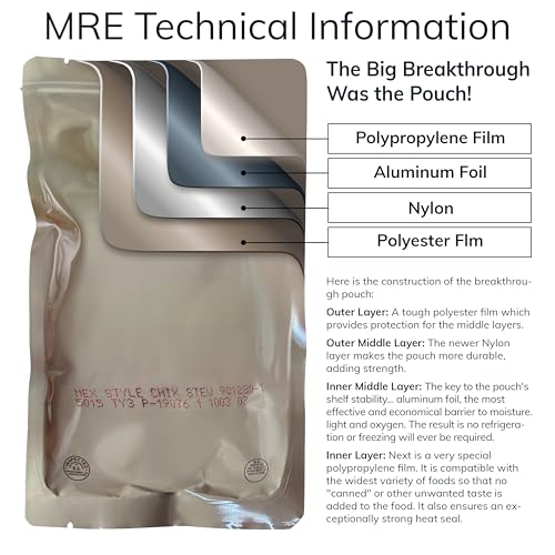 Long Life Food Depot MRE Beef Entrees Combo, 18-Pack | Main Courses Only (Not Full Meals), Long Shelf Life, 2024+ Production Dates, Meals Ready to Eat - Combo A