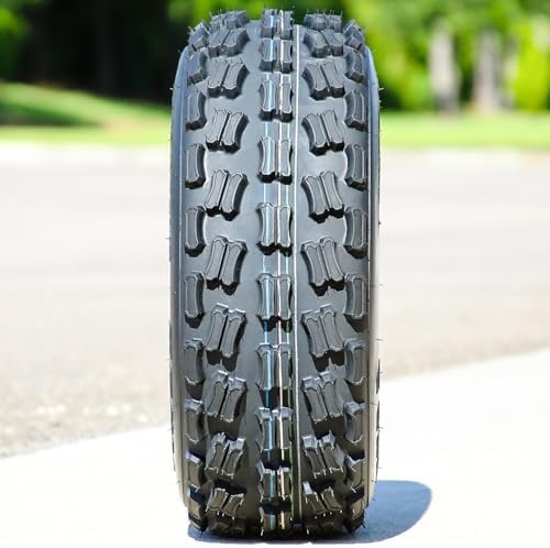 Kenda Dominator K300 ATV Tire - 22X8-10 | ATV & UTV All Terrain All Season Traction 31F Rated 4 Ply Bias Construction Black Sidewall Tire