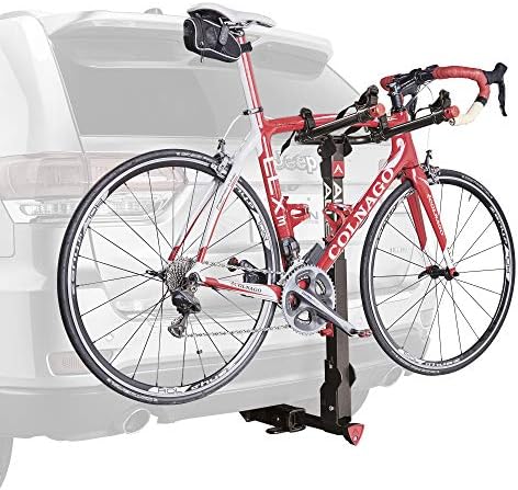 Allen Sports Deluxe+ Locking Quick Release 2-Bike Carrier for 1 1/4 in. and 2 in. Hitch, Model 820QR , Black