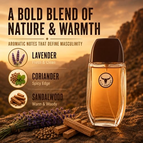 AVON Wild Country Cologne for Men - 3 oz | Long-Lasting Mens Cologne Spray with Lavender & Sandalwood. Bold, Aromatic Men's fragrances & Versatile daily wear body spray