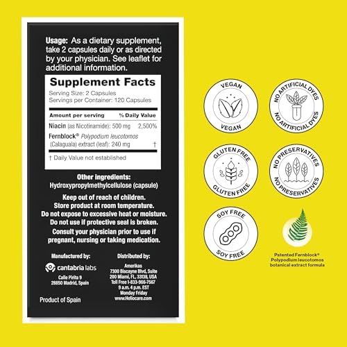 Heliocare Advanced with Nicotinamide Antioxidant Supplement