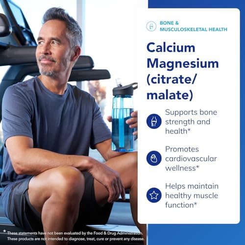 Pure Encapsulations Calcium Magnesium (Citrate/Malate) | Supplement to Support Bone and Cardiovascular Health* | 180 Capsules | Supplement to