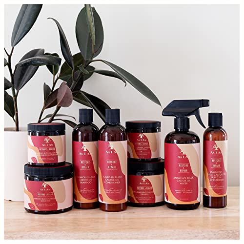 As I Am JBCO Water 16 oz - Nano Curl Strengthener - Moisturizes and Detangles - Anti-Frizz - Increases Fiber Strength - Enriched with Jamaican Black