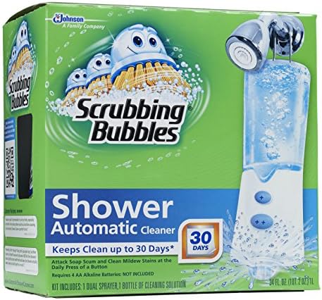 Scrubbing Bubbles Automatic Shower Cleaner, Starter Kit, 34 Ounce.