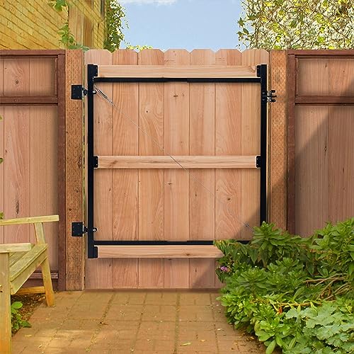 Adjust-A-Gate Steel Frame Gate Building Kit, 60"-96" Wide, 6' High (4 Pack)