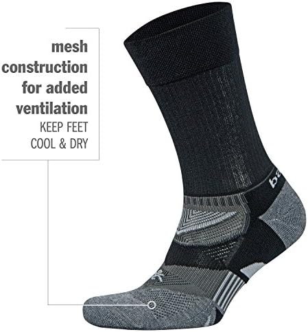 Balega Enduro V-Tech Crew Socks For Men and Women (1 Pair) (2017 Model)