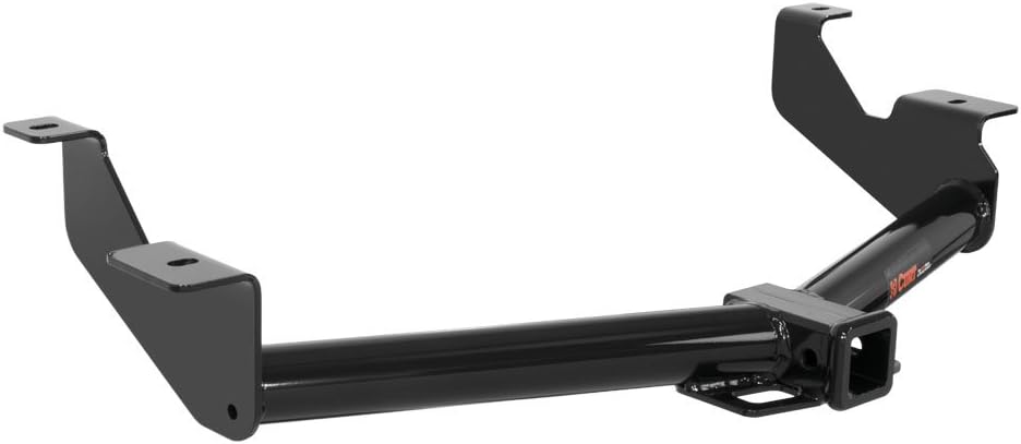 CURT Class 3 Trailer Hitch 2" Receiver with 4-Way Flat Output Custom Wiring Harness fits 2014-2023 Transit Connect | Resists Rust, Chipping