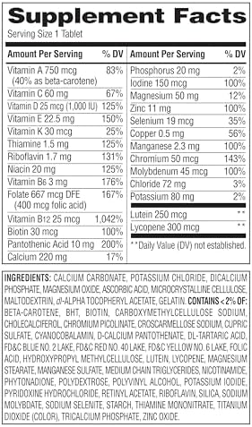 Equate Mature Adult 50+ One Daily Complete Multivitamin Compare to Centrum Silver (220 Ct) ( Pack of Two )
