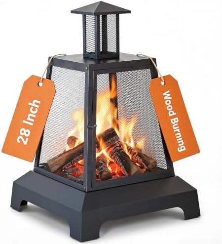 BALI OUTDOORS 28 inch Fire Pit Outdoor