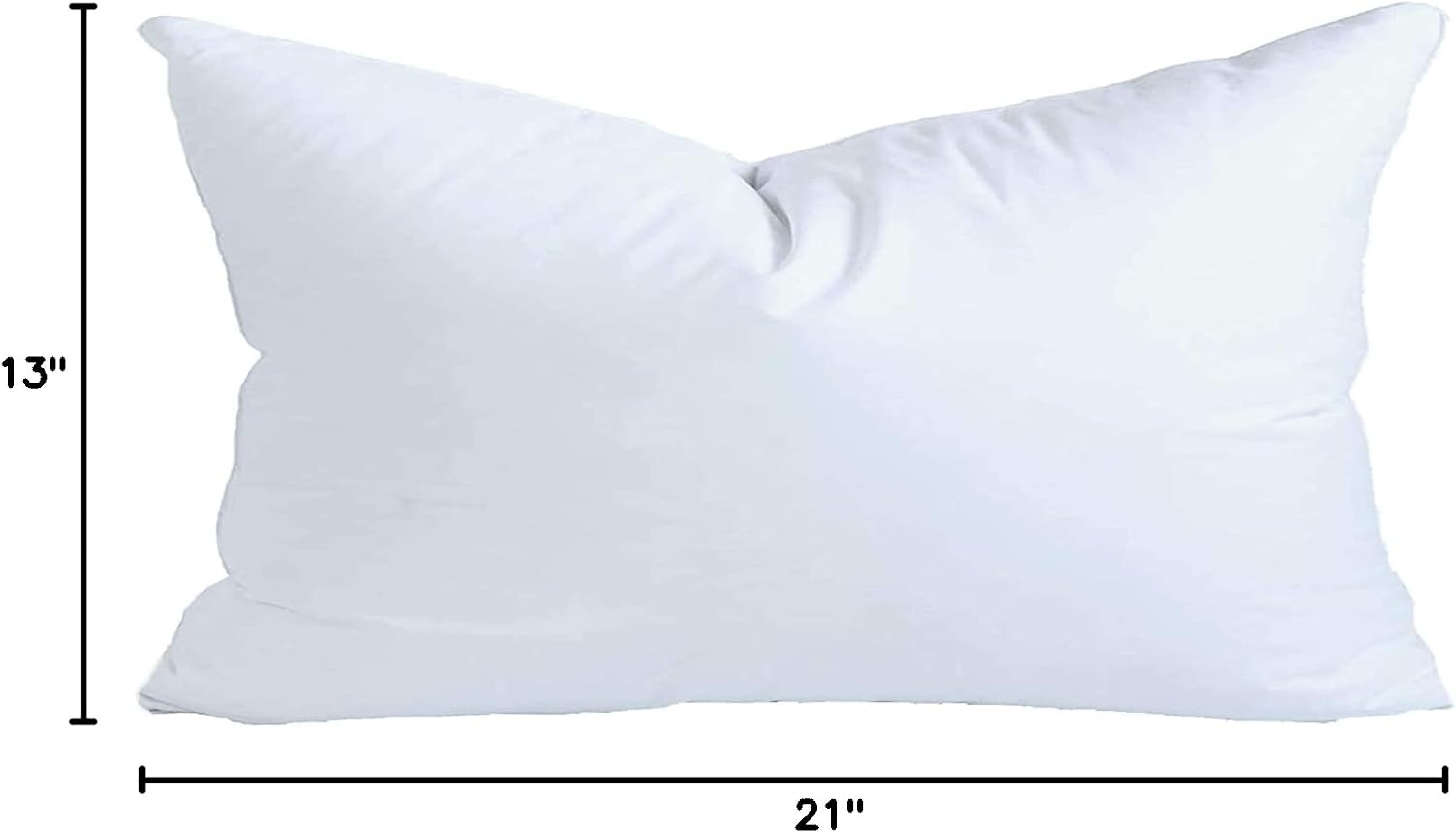 MoonRest® 26x26 Inch Synthetic Down Alternative Square Pillow Insert Form Stuffer for Sofa Shams, Decorative Throw Pillow