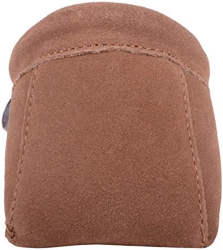SNUGRUGS Men's Alfie Wool Lined Suede Sole Moccasin Slipper