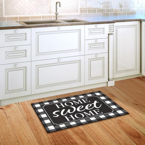 Briarwood Lane Doormat 30x18 Indoor Outdoor Farmhouse Wreath Spring for Spring Doormat