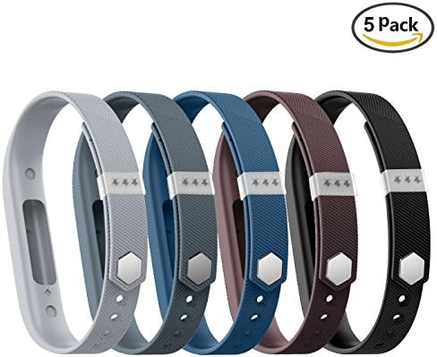 LEEFOX Compatible with Flex 2 band, Adjustable Replacement for Flex 2 Accessory Silicon Wristband w/Fastener Clasp Fitness Strap for Original Flex 2