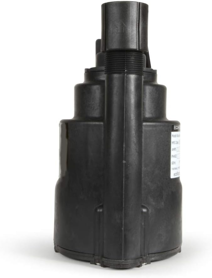 ECO-FLO Products SUP57 Automatic Submersible Utility Pump, 1/4 HP, 1,800 GPH
