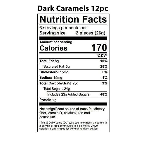 Vermont Nut Free Chocolates Boxed Chocolate Caramels (Assorted Chocolate) 12-Piece, Nut-Free, Egg-Free, Kosher