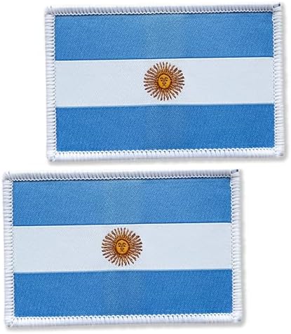 2 Pack Nicaragua Flags Patch Nicaraguans Flag Patches Patriotic Military Team Tactical Patch 3×2 Inch